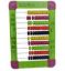Picture of Brainware Bear Green Plastic Abacus 100 Beads Flatboard