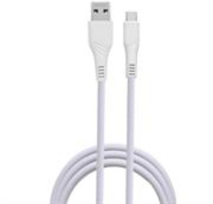 Picture of Ezra USB-A to USB Type-C 3A 1 Meter White Fast Charge Data Cable