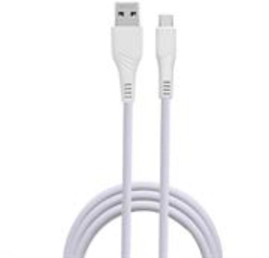 Picture of Ezra USB-A to USB Type-C 3A 1 Meter White Fast Charge Data Cable