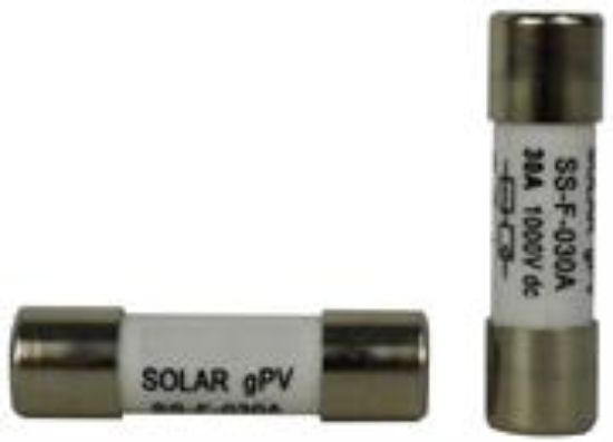 Picture of Solarix 30A 38mm x 10mm Solar Photovoltaic Fuse