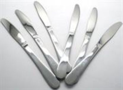 Picture of Casey Catering 6 Piece Stainless Steel Dinner Knives Set Plain