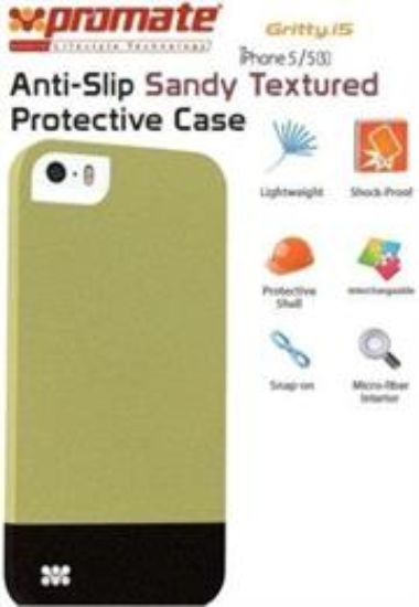 Picture of Promate Green Gritty iPhone 5 Anti-Slip protective case