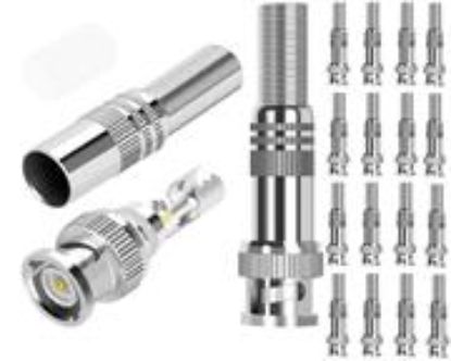 Picture of Securnix RG59 16 Pack Screw Spring BNC Connectors