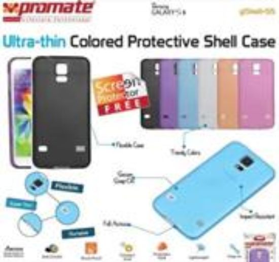 Picture of Promate Black  Gshell S5 Ultra-thin Colored