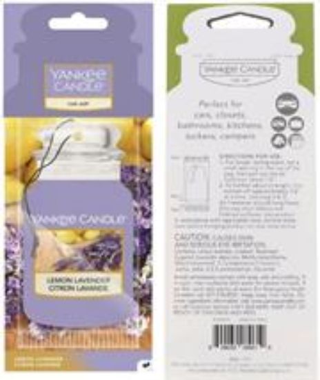 Picture of Yankee Candle Lemon Lavender Card Jar