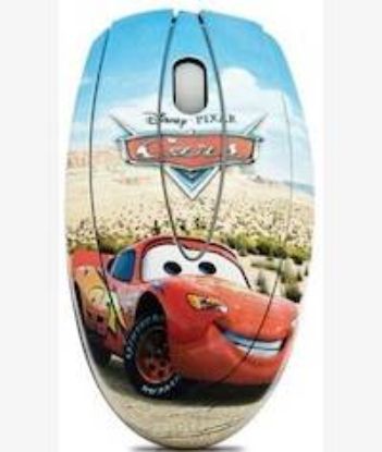Picture of Disney Blue & White Cars Optical USB Mouse