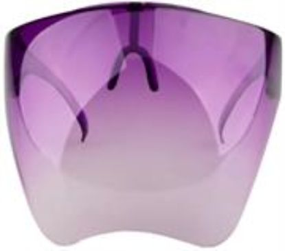 Picture of Casey Protective Faceshield Glasses Mask - Purple