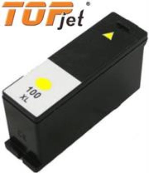 Picture of TopJet Yellow Generic Replacement Ink Cartridge