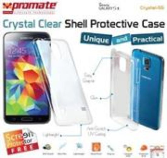 Picture of Promate Crystal-S5 ,Crystal Clear Shell