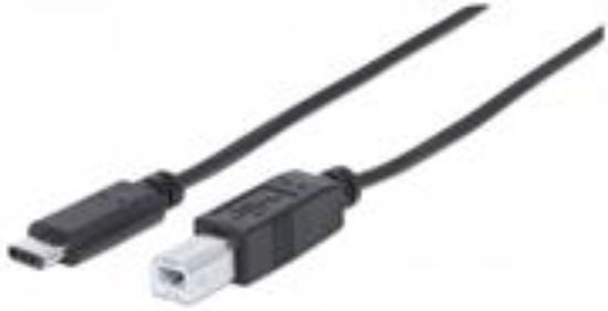 Picture of Manhattan USB TypeC Male to TypeB Male Cable