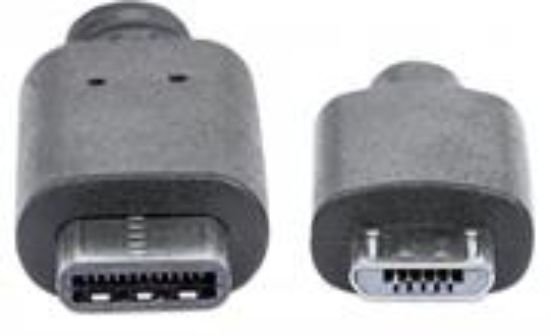 Picture of Manhattan USB TypeC Male to MicroB Male Cable