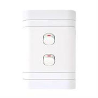 Picture of Lesco Flush Cover with 2 Lever 2 Way Switch