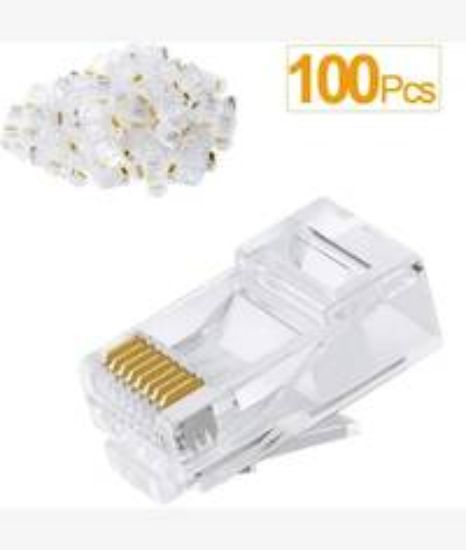 Picture of Netix RJ45 100 Pack Cat5 Shielded Connectors