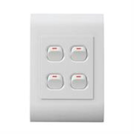Picture of Lesco Pipelli 4 Lever 1 Way Flush Switch