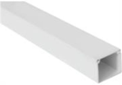 Picture of Solarix PVC Trunking 3 Metre 40mm X 40mm White