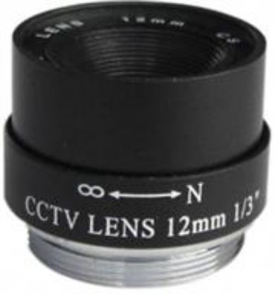 Picture of Securnix Lens 12MM Fixed IRIS, Retail Box , No Warranty