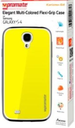 Picture of Promate Yellow Karizmo Samsung Galaxy S4 case