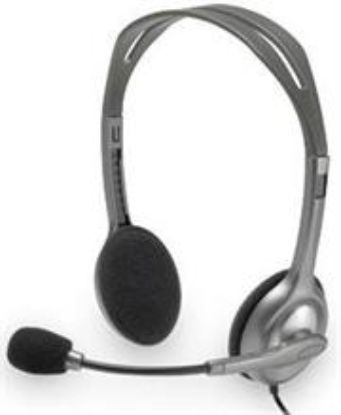Picture of Logitech H111 Stereo headset with noise