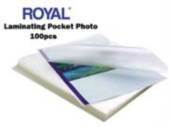 Picture of Royal Laminating Pocket Photo 100pcs
