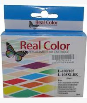 Picture of Topjet Real Color Lexmark Black Inkjet Cartridge