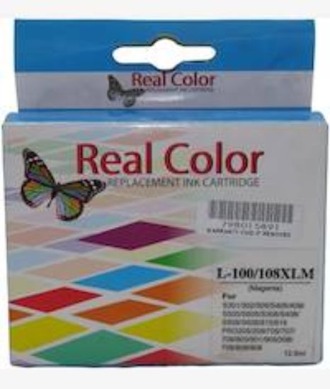 Picture of Topjet Real Color Lexmark Magenta Inkjet Cartridge