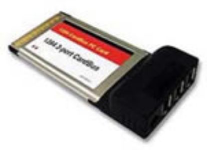 Picture of STLABS 1394A 3 PORT CARDBUS ADAPTER
