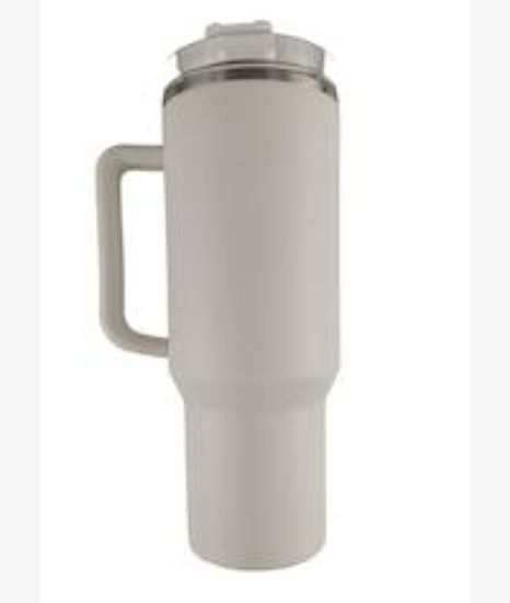 Picture of Casey Copo Termico Stainless Steel White 500ml Mug With Lid