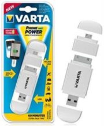 Picture of Varta White Mini Powerpack Charger Smart 2 In 1 Solution