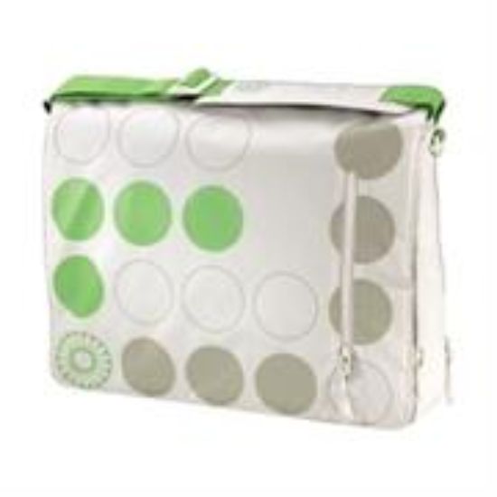 Picture of Hama 17 Inch Messenger Notebook Bag Green and White