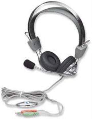 Picture of Manhattan Stereo Headset with Microphone & volume control