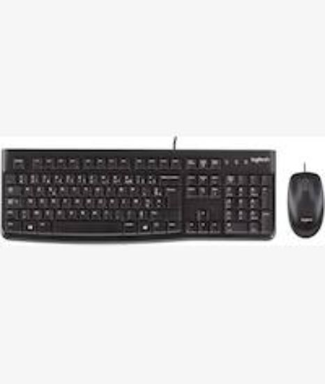 Picture of Logitech MK120 Wired Desktop Keyboard And Mouse Combo