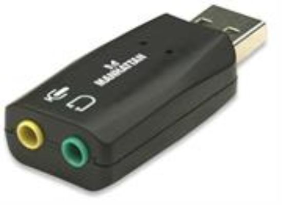 Picture of Manhattan Hi-Speed USB 3-D Sound Adapter