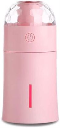 Picture of CaseyMagic Pink Led Light 175ml USB Humidifier Air Purifier Mist