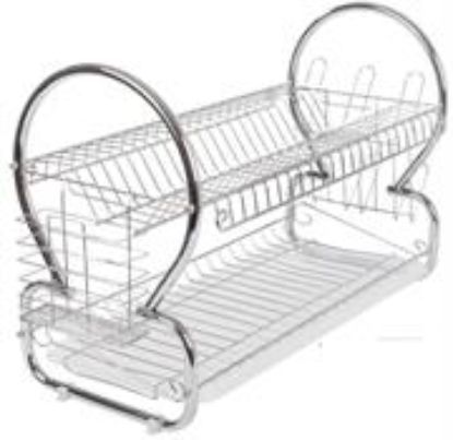 Picture of Casey 2 Layer 40cm Stainless Steel Medium Dish Rack
