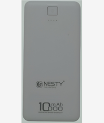 Picture of Nesty 10000mAh White Multi Functional Power Bank