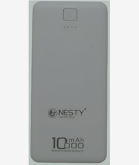 Picture of Nesty 10000mAh White Multi Functional Power Bank