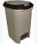 Picture of Casey 20 Litre Step On Pedal Waste Bin Beige And Brown