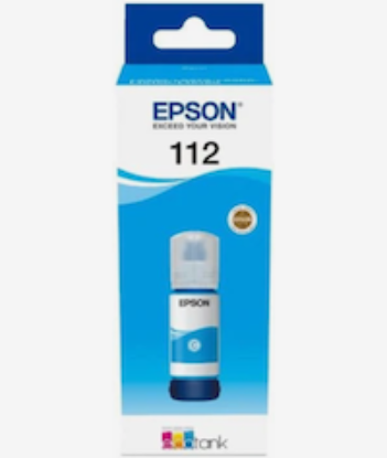 Picture of Epson 112 EcoTank Cyan Ink Bottle