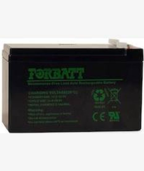 Picture of Solarix 12V 7 2AH Lead Acid Rechargeable Battery Nutec