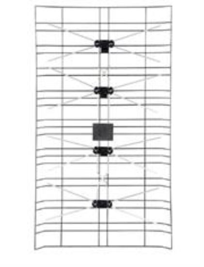 Picture of Ellies Outdoor UHF Digital Terrestrial 4 Element TV Antenna