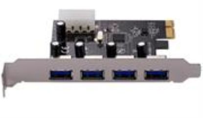 Picture of UniQue PCI-e x1 to 4x USB 3.0 Ports Card