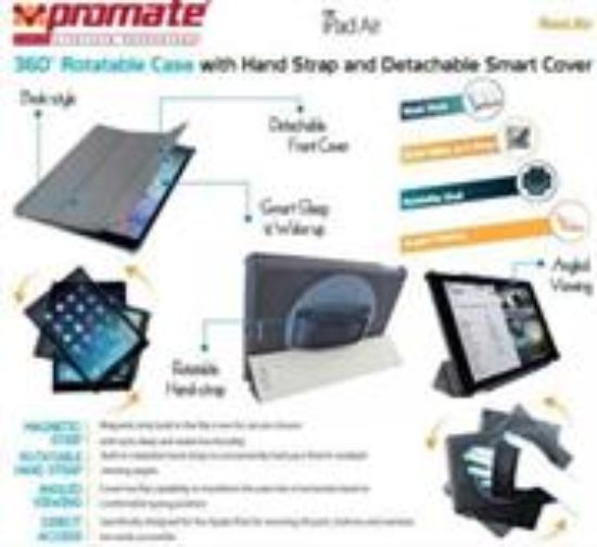 Picture of Promate Reel.Air -360˚ Rotatable Case