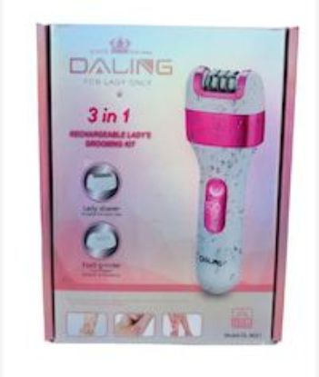 Picture of Daling 3 in 1 Rechargeable Ladies Grooming Kit