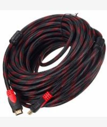 Picture of UniQue HDMI To HDMI Brainded Red 30M Cable