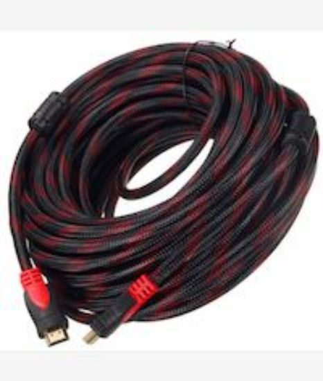 Picture of UniQue HDMI To HDMI Brainded Red 30M Cable