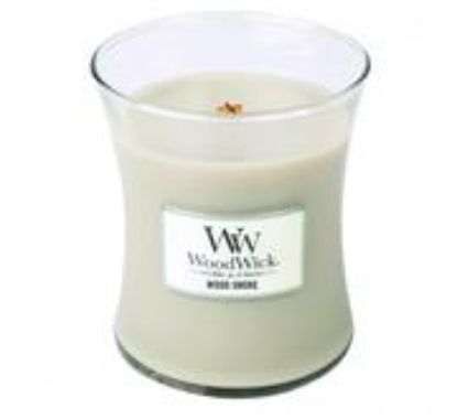 Picture of Woodwick Wood Smoke Candle Medium Jar Retail Box No warranty