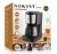 Picture of Sokany 900ml Black and Silver Coffee Maker