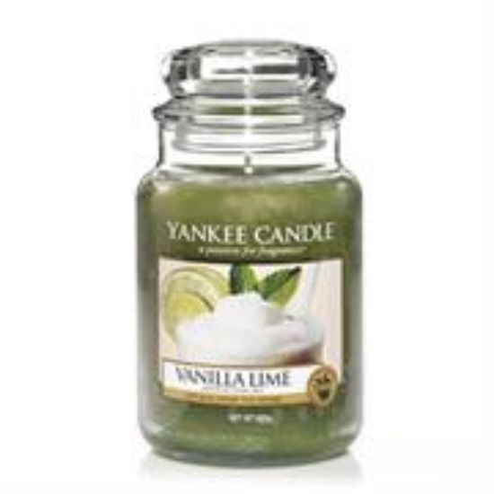 Picture of Yankee Candle Vanilla Lime Large Jar Retail Box No warranty