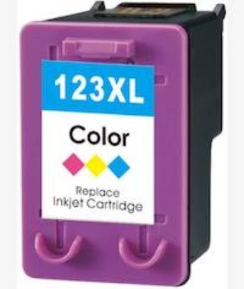 Picture of TOPJET HP GENERIC 123XL TRI COLOUR ink cartridge