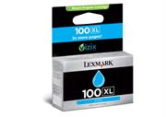 Picture of Lexmark 100xl Cyan High Yield Ink Cartridge